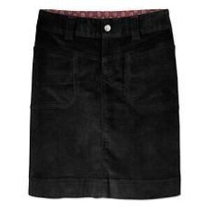 Athleta WASHED VELVET SKIRT Black  4P